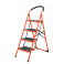WOKIN Oceľový rebrík 4-schodiky 150kg